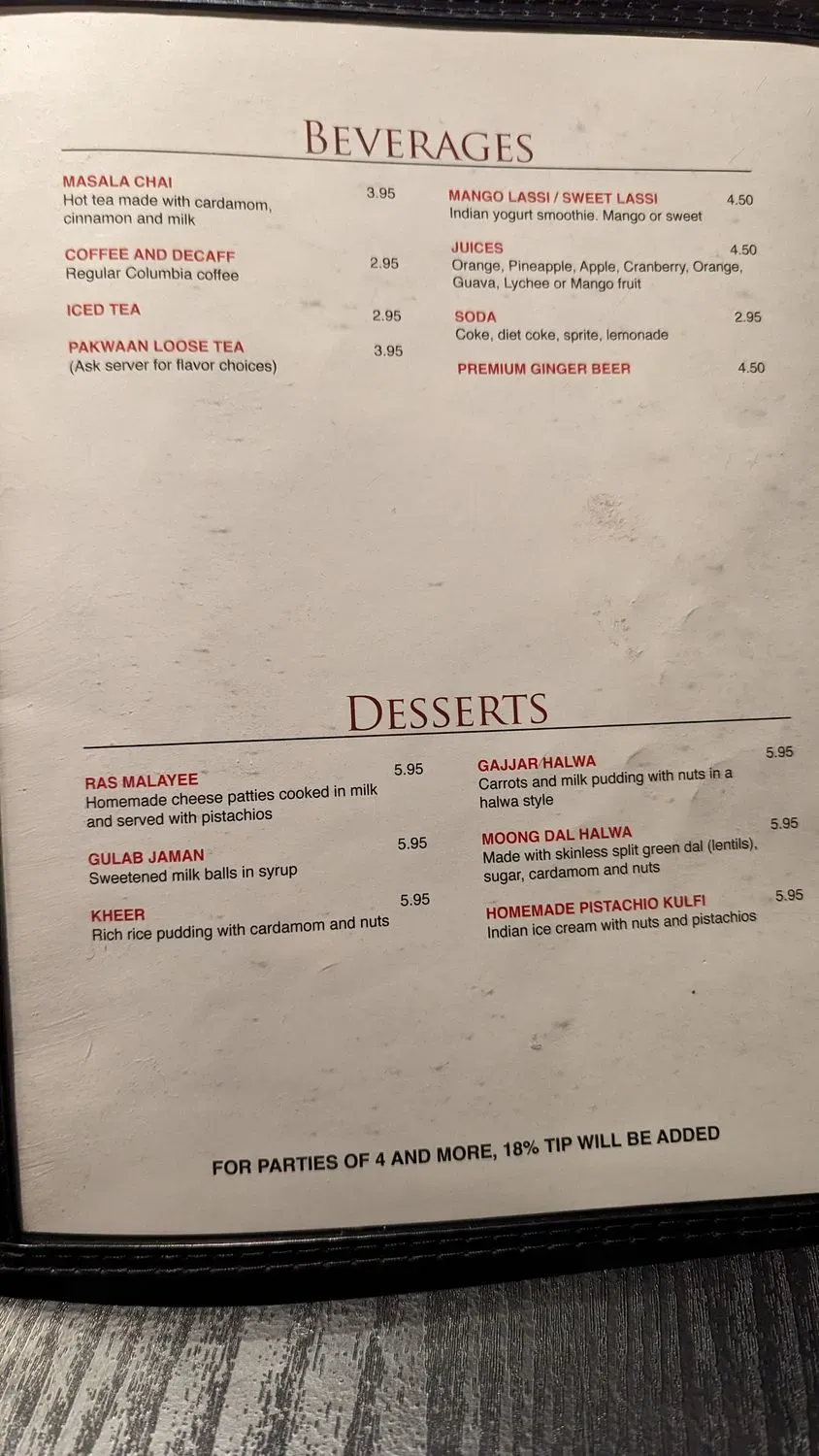 Menu 3