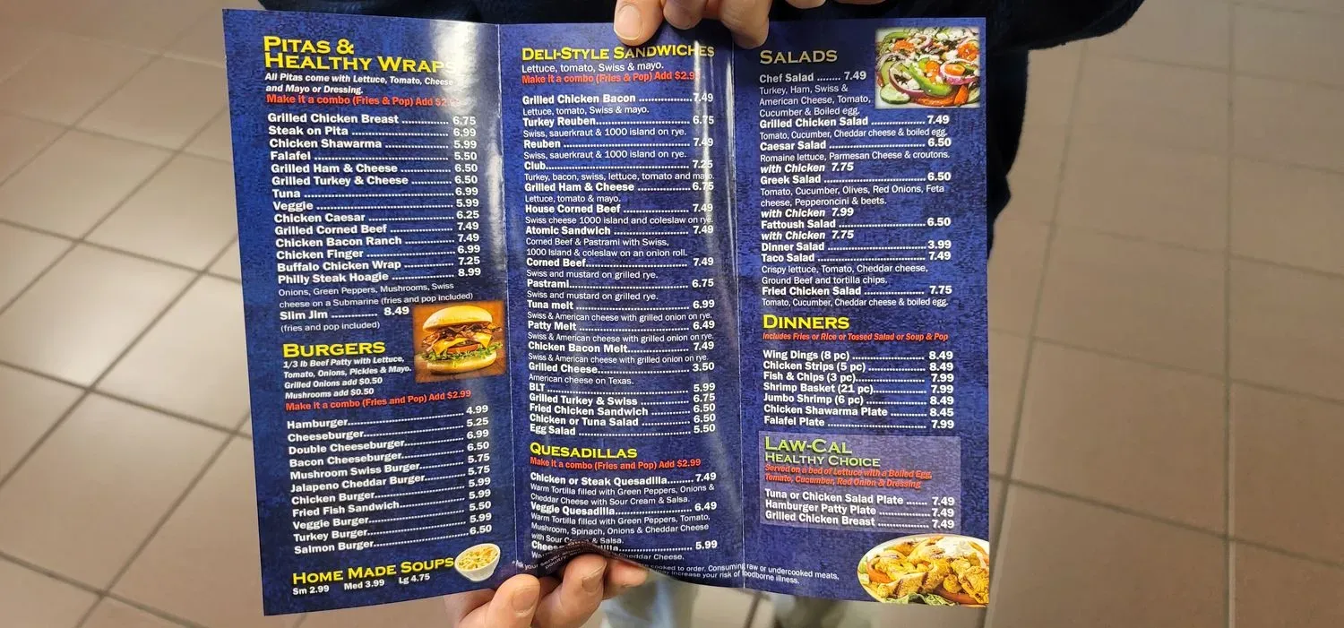 Menu 3