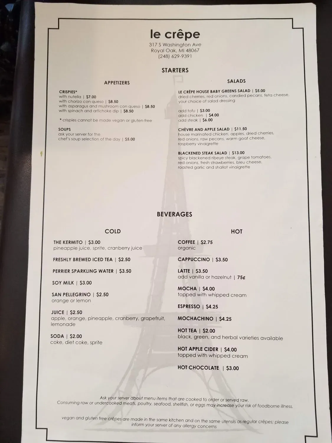 Menu 6