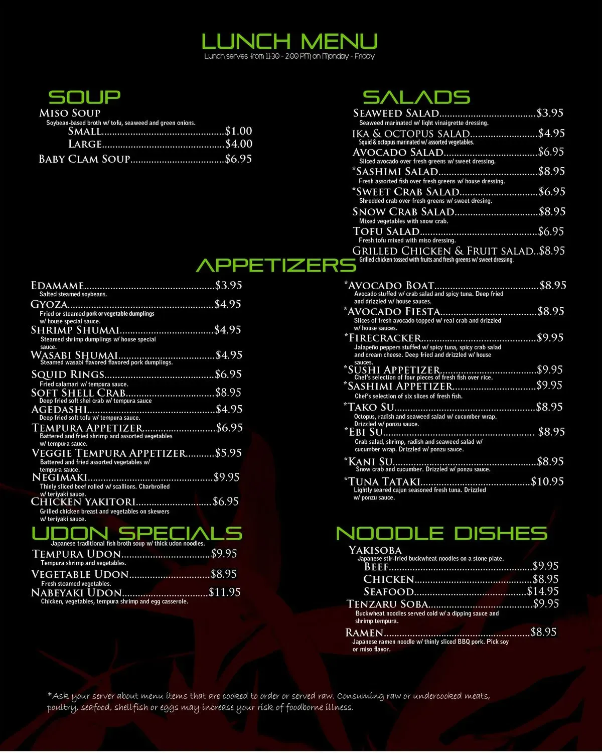 Menu 3