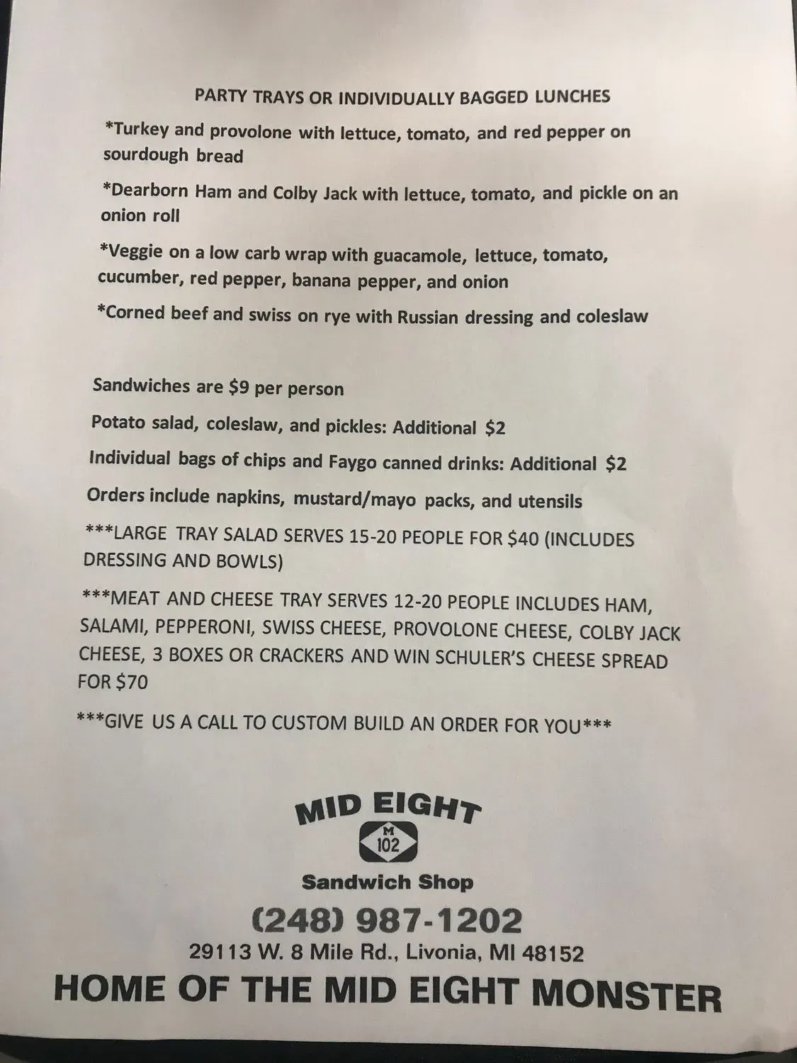 Menu 4