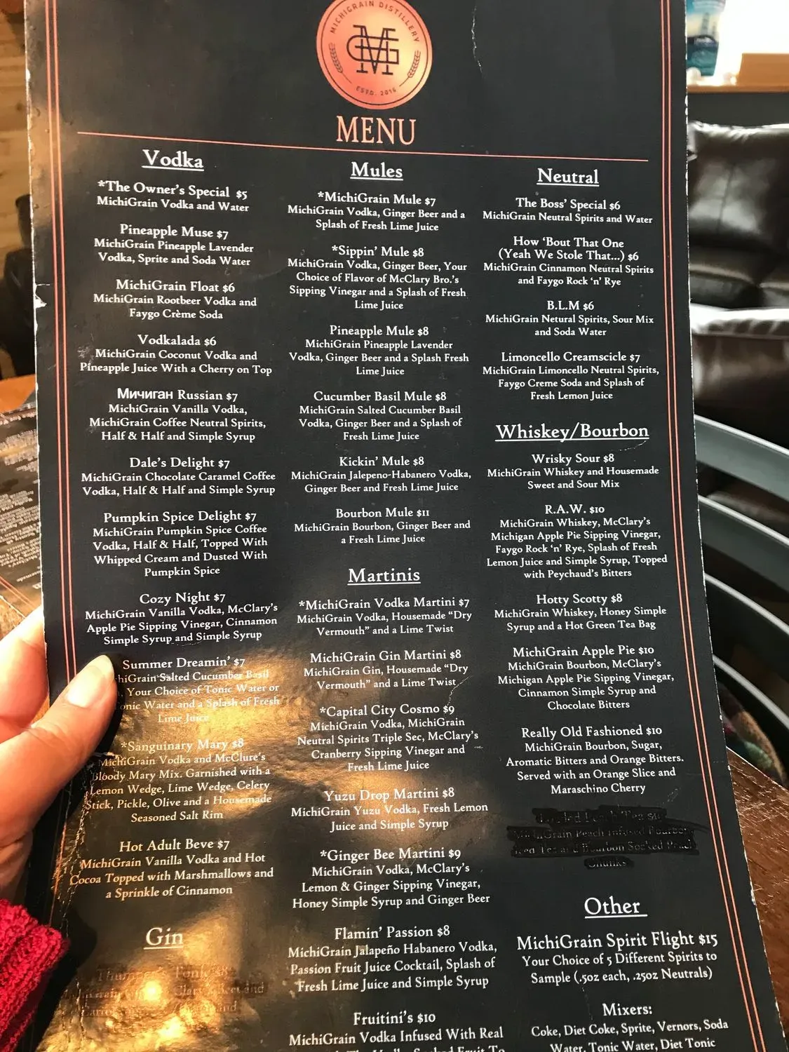 Menu 6