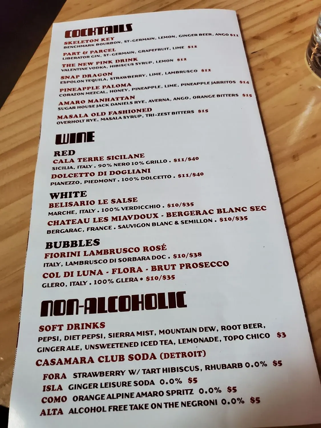 Menu 3