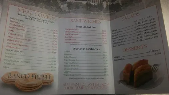 Menu 4