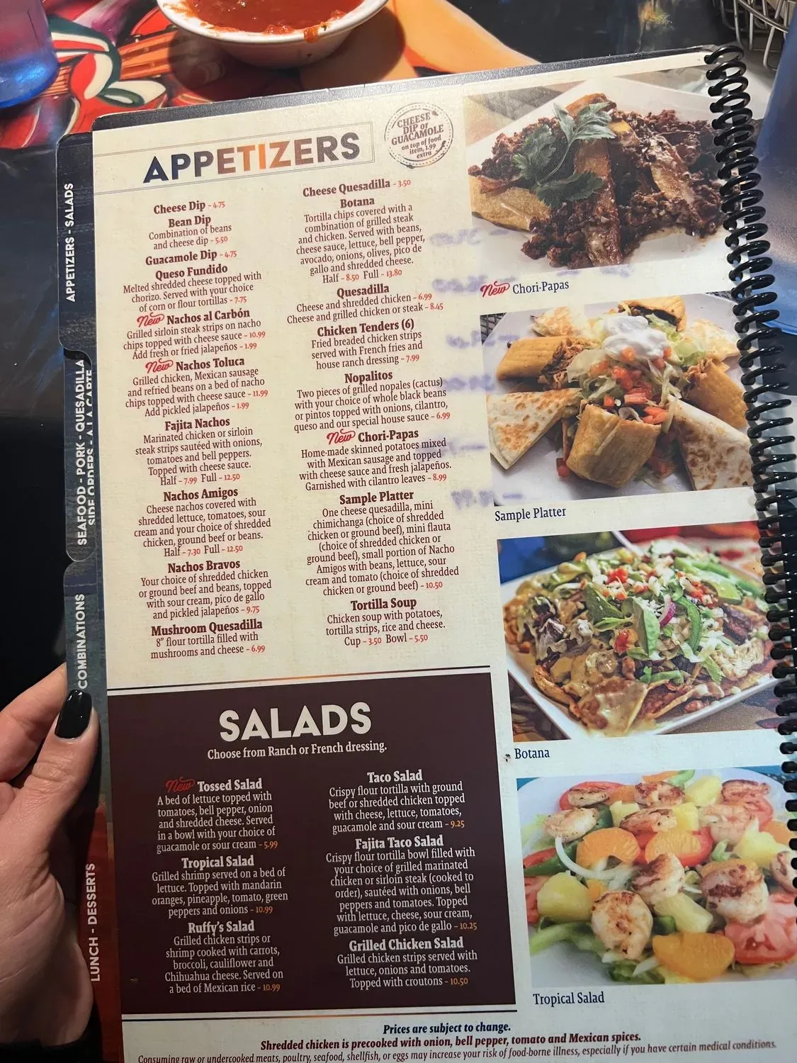 Menu 4