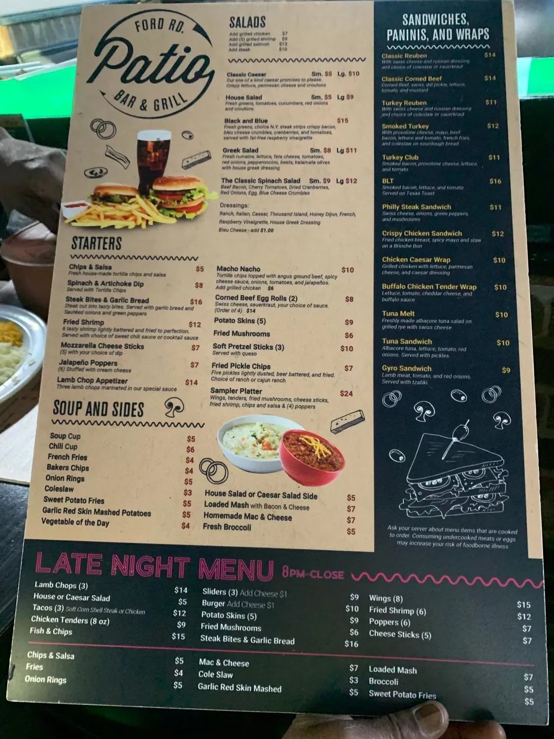 Menu 4