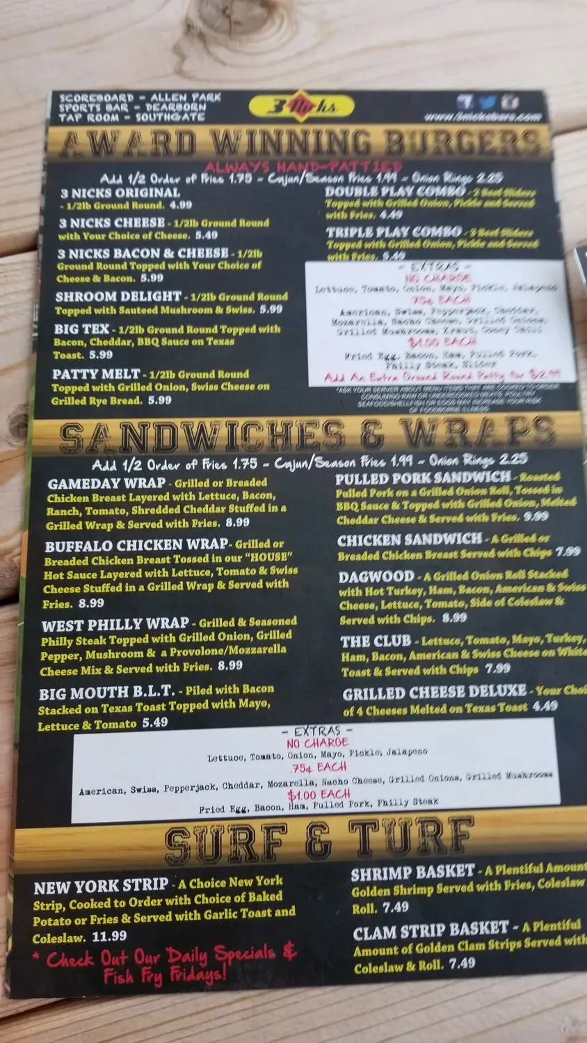 Menu 3