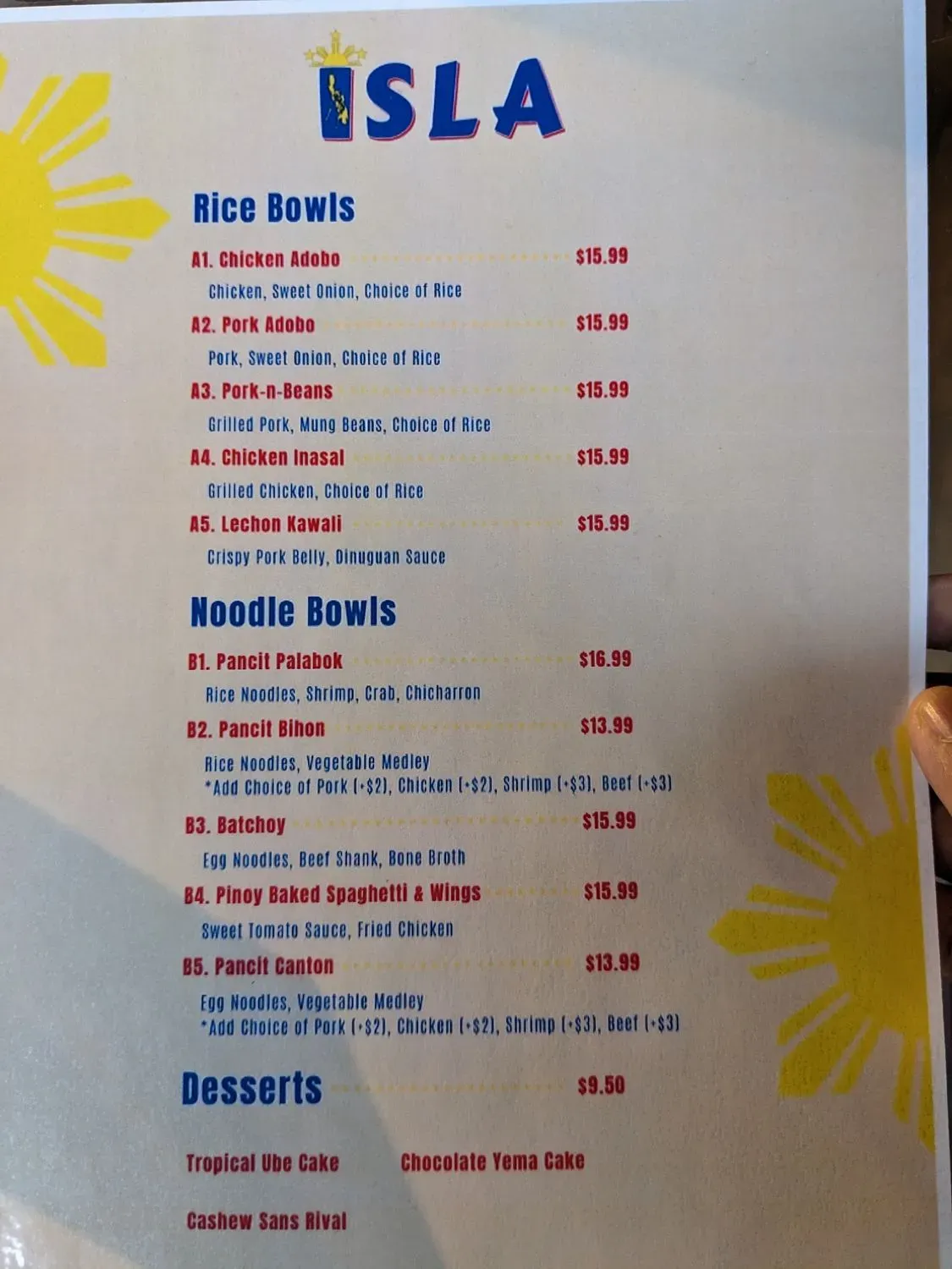 Menu 6