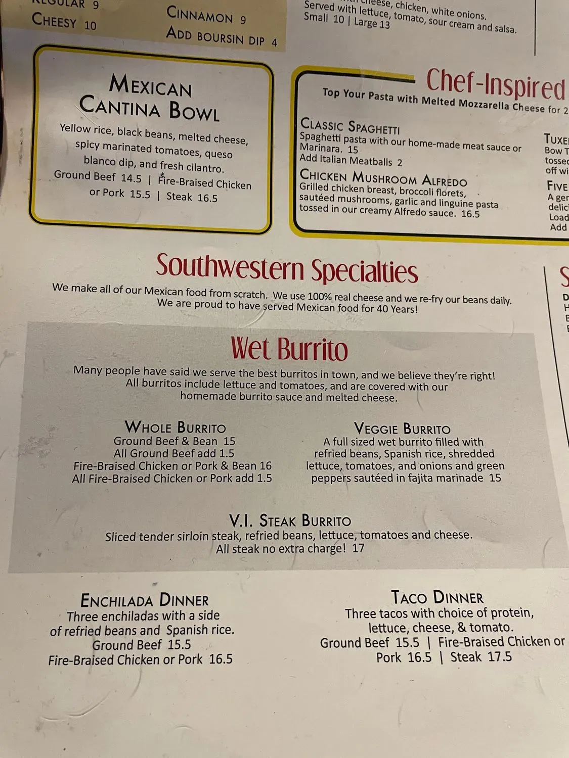 Menu 6