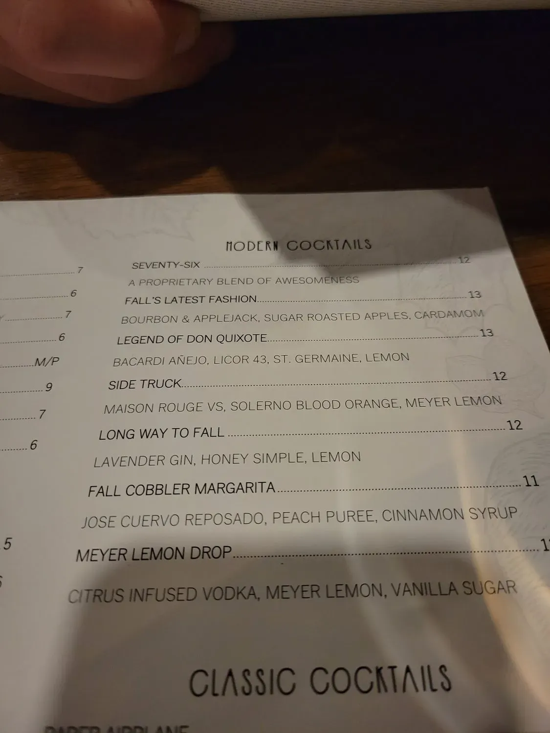 Menu 4