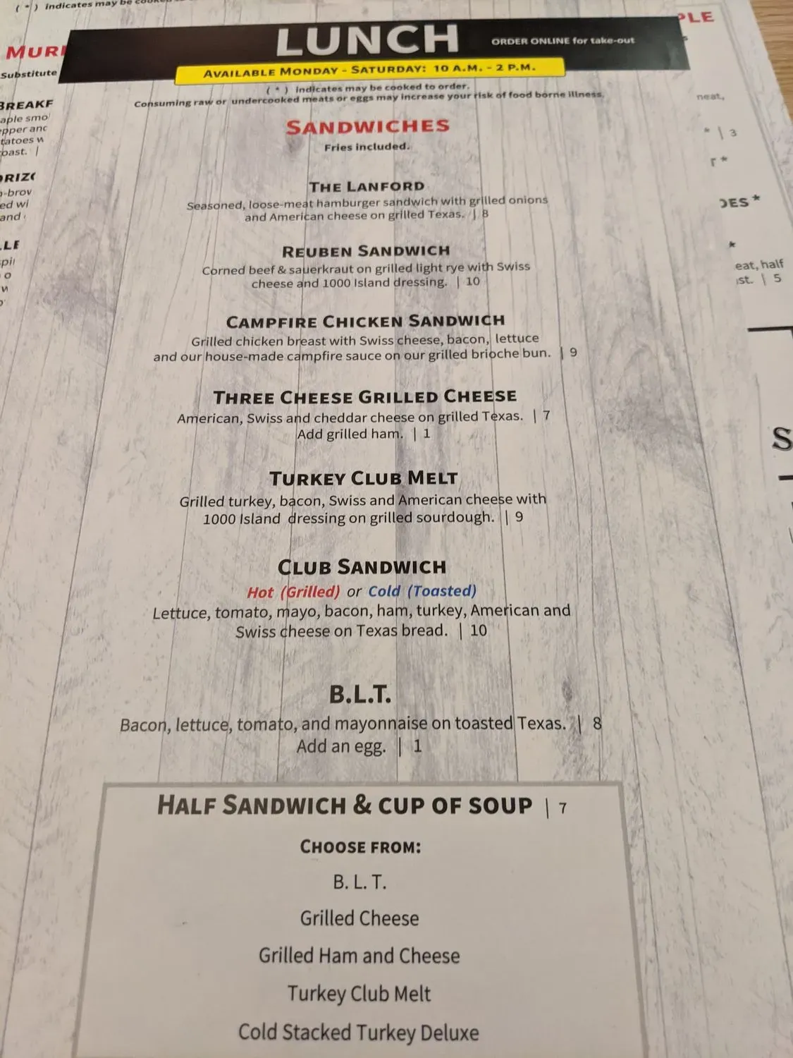 Menu 4