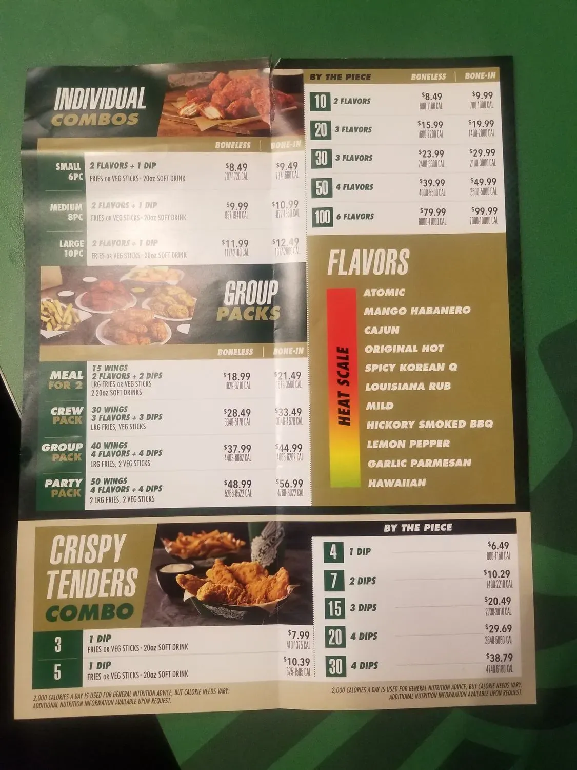 Menu 3