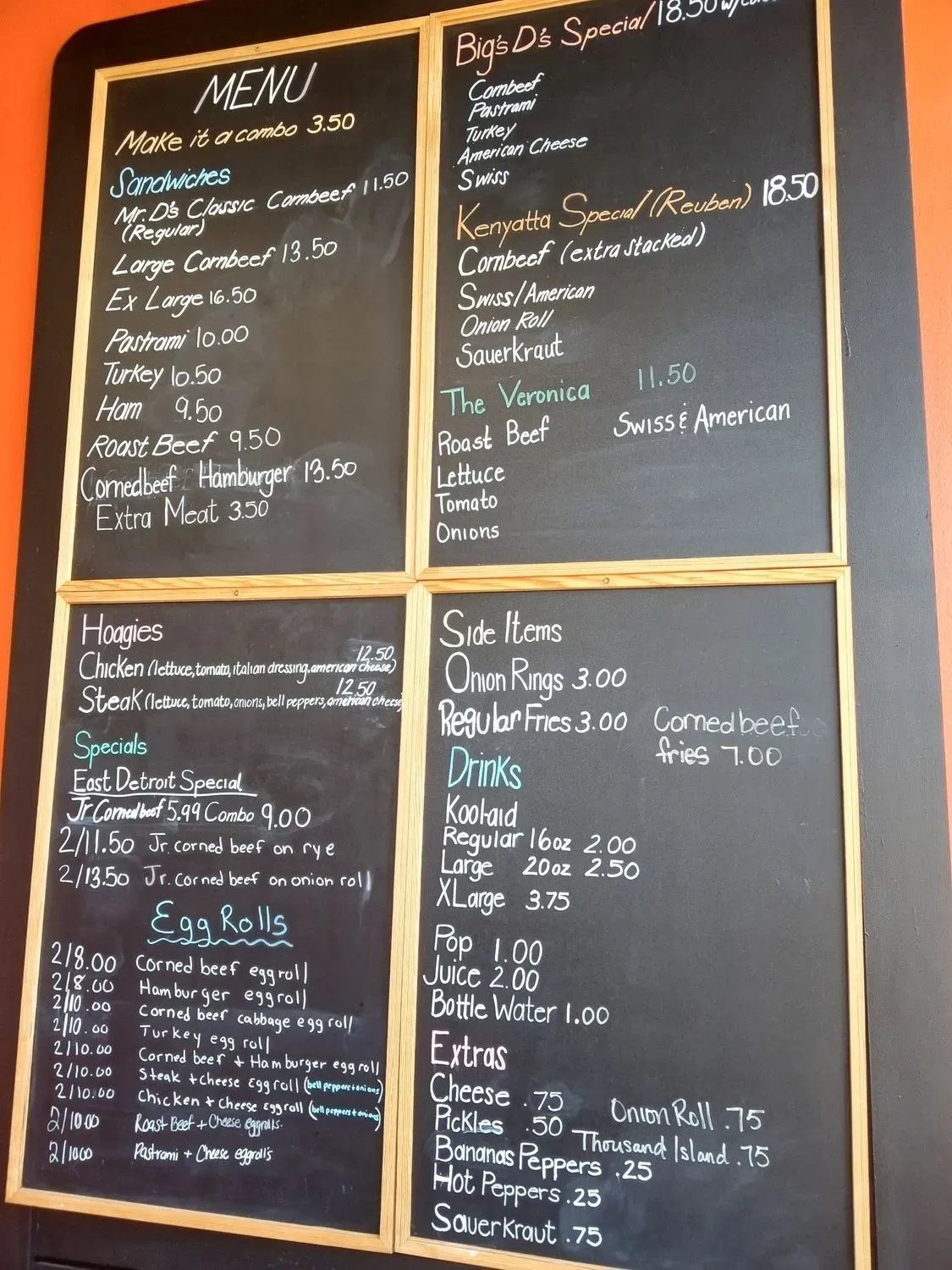 Menu 3