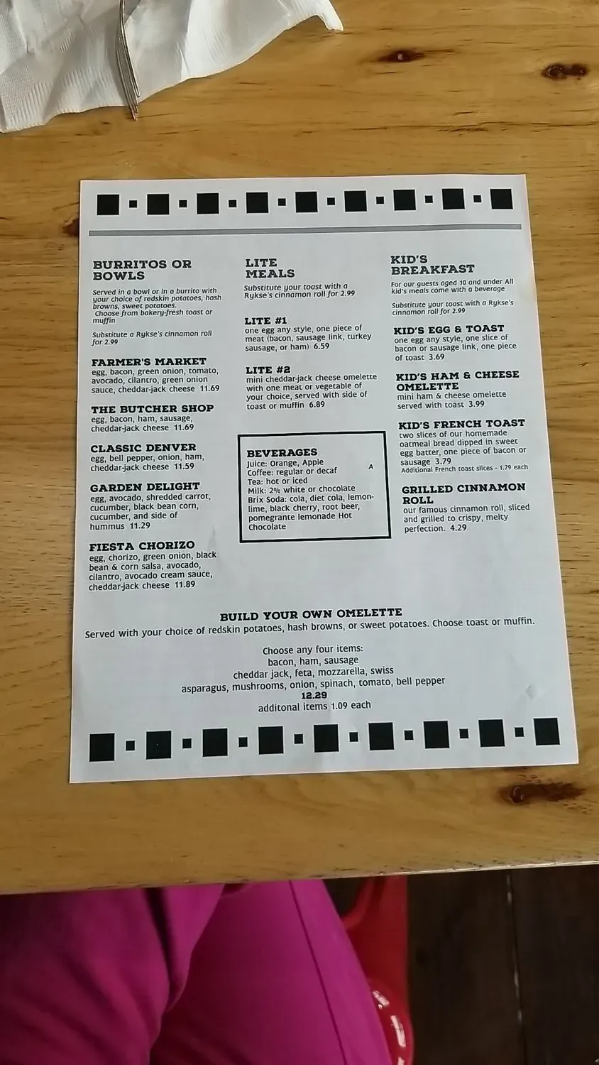 Menu 3