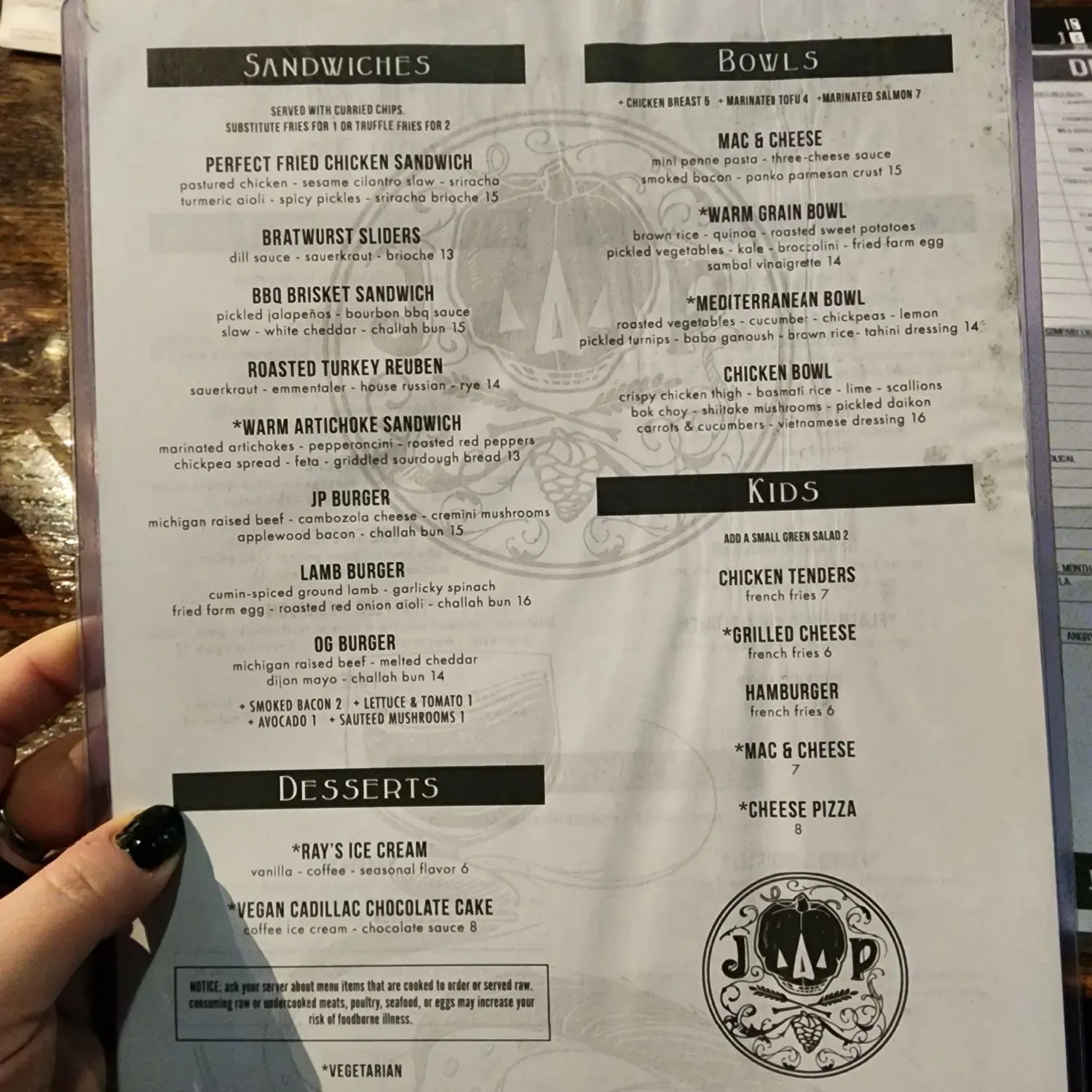 Menu 4