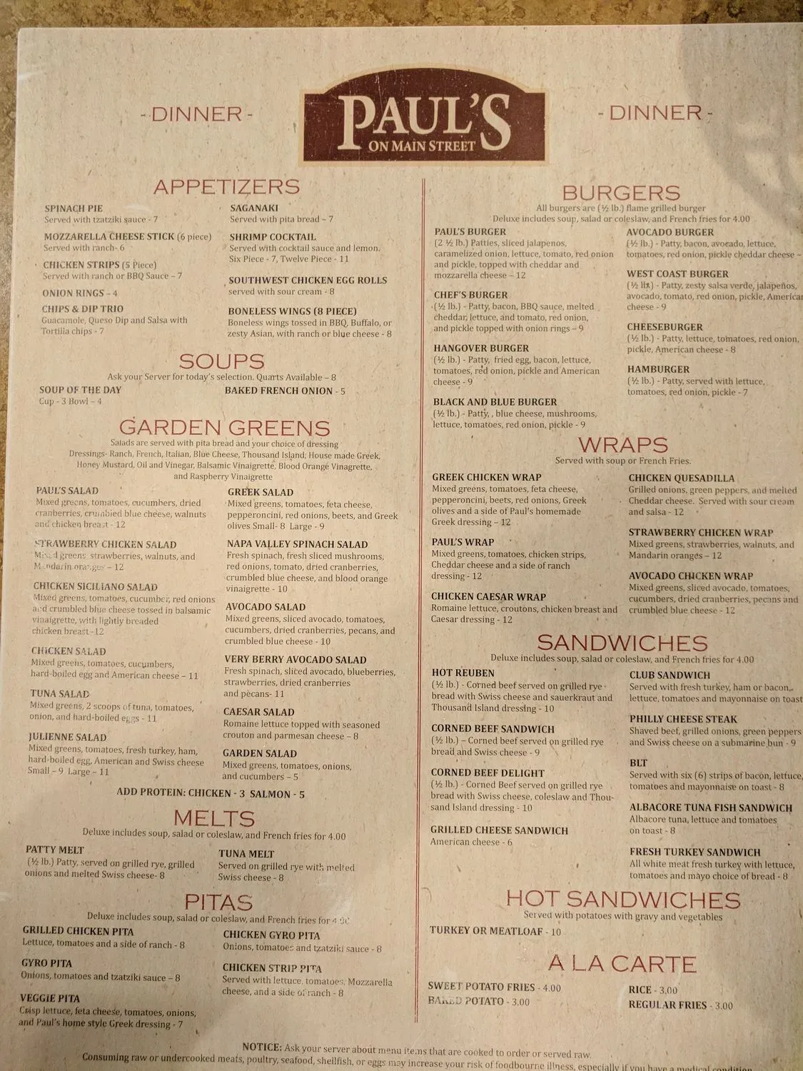 Menu 3