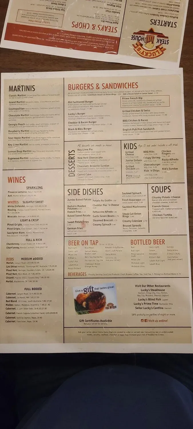 Menu 4