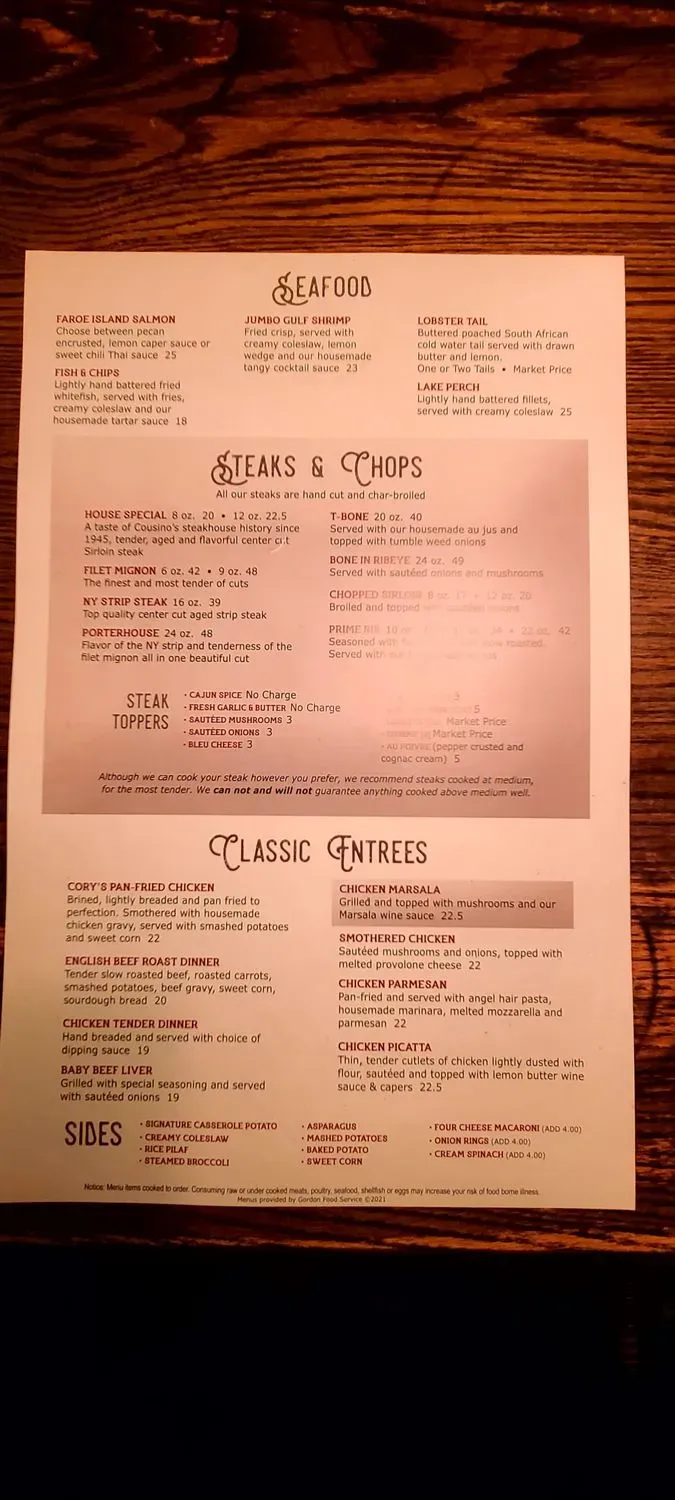 Menu 4