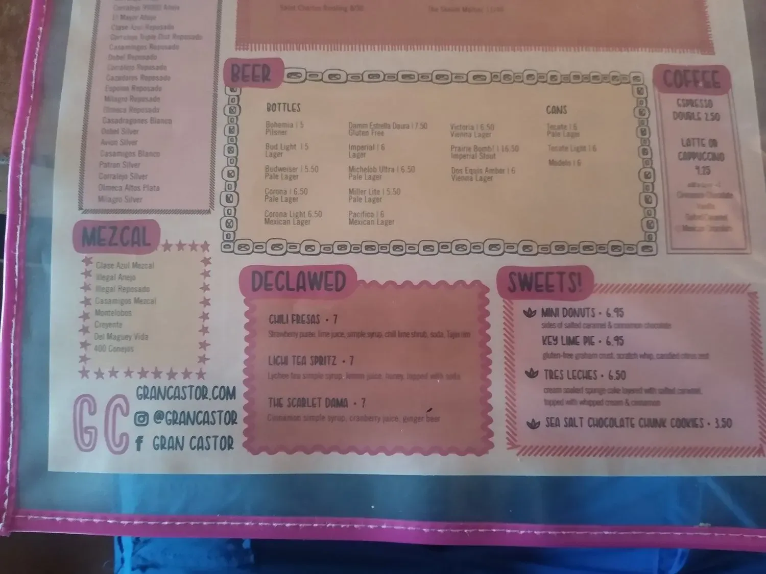 Menu 6