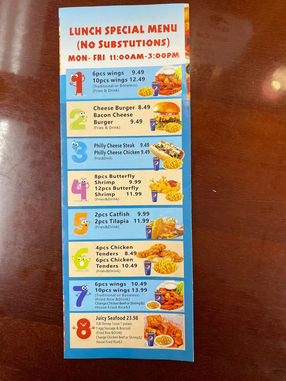 Menu 4