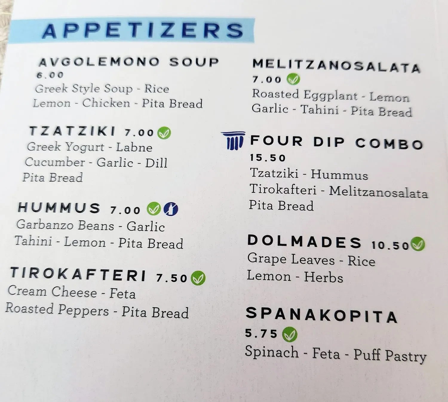 Menu 4