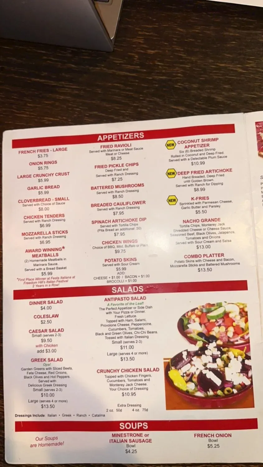 Menu 4