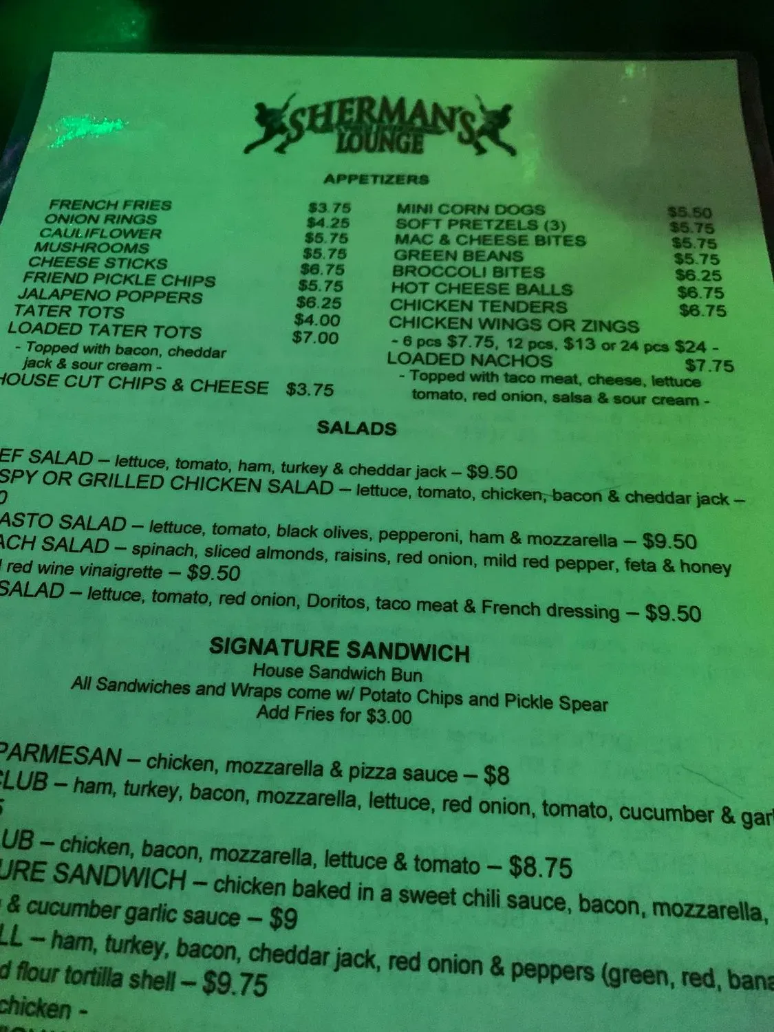 Menu 4