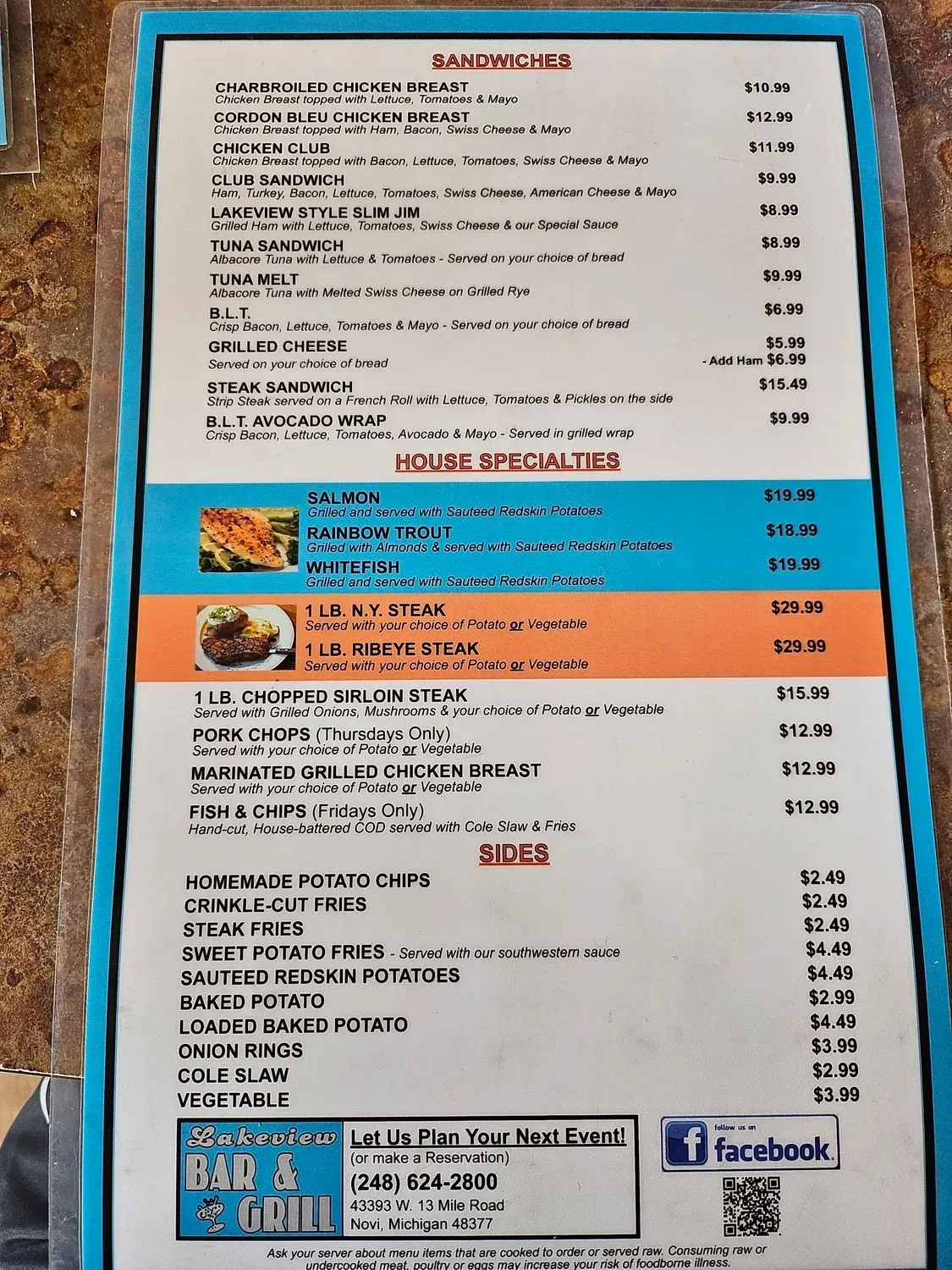 Menu 6