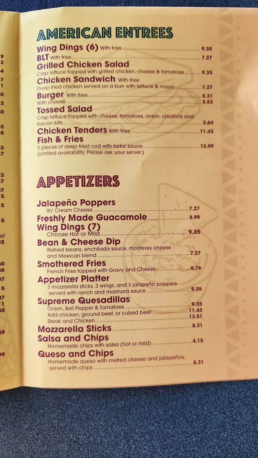 Menu 3