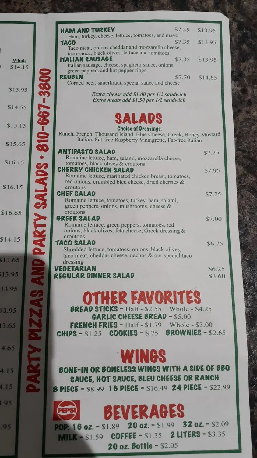 Menu 3