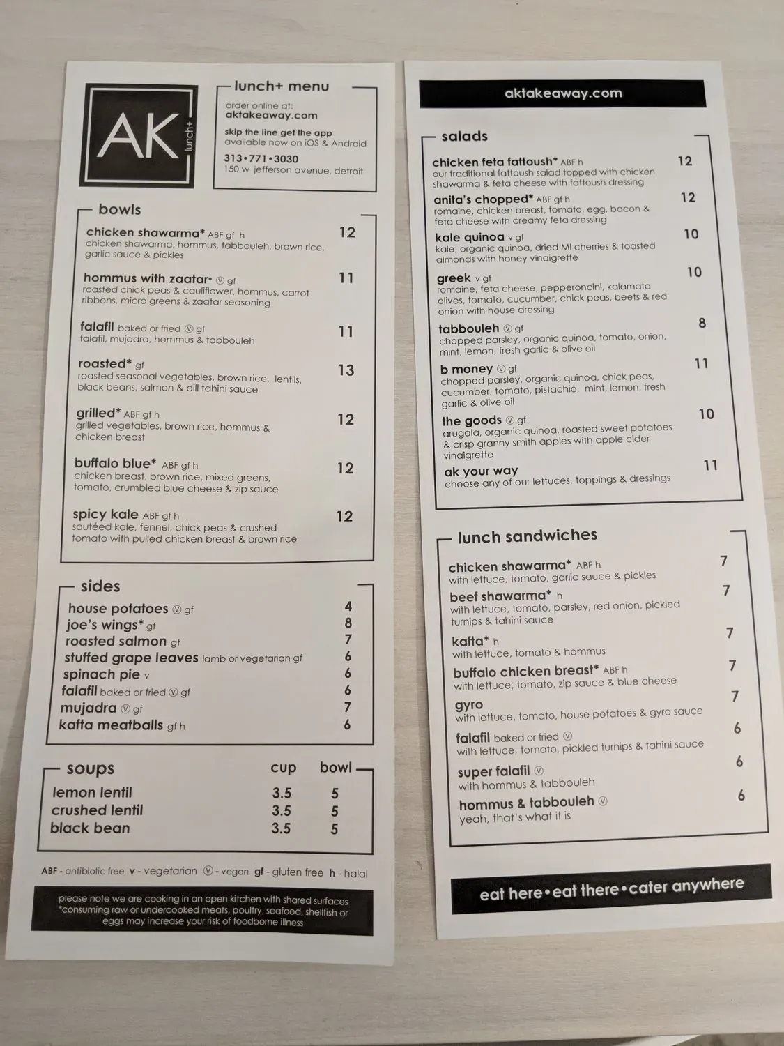 Menu 4