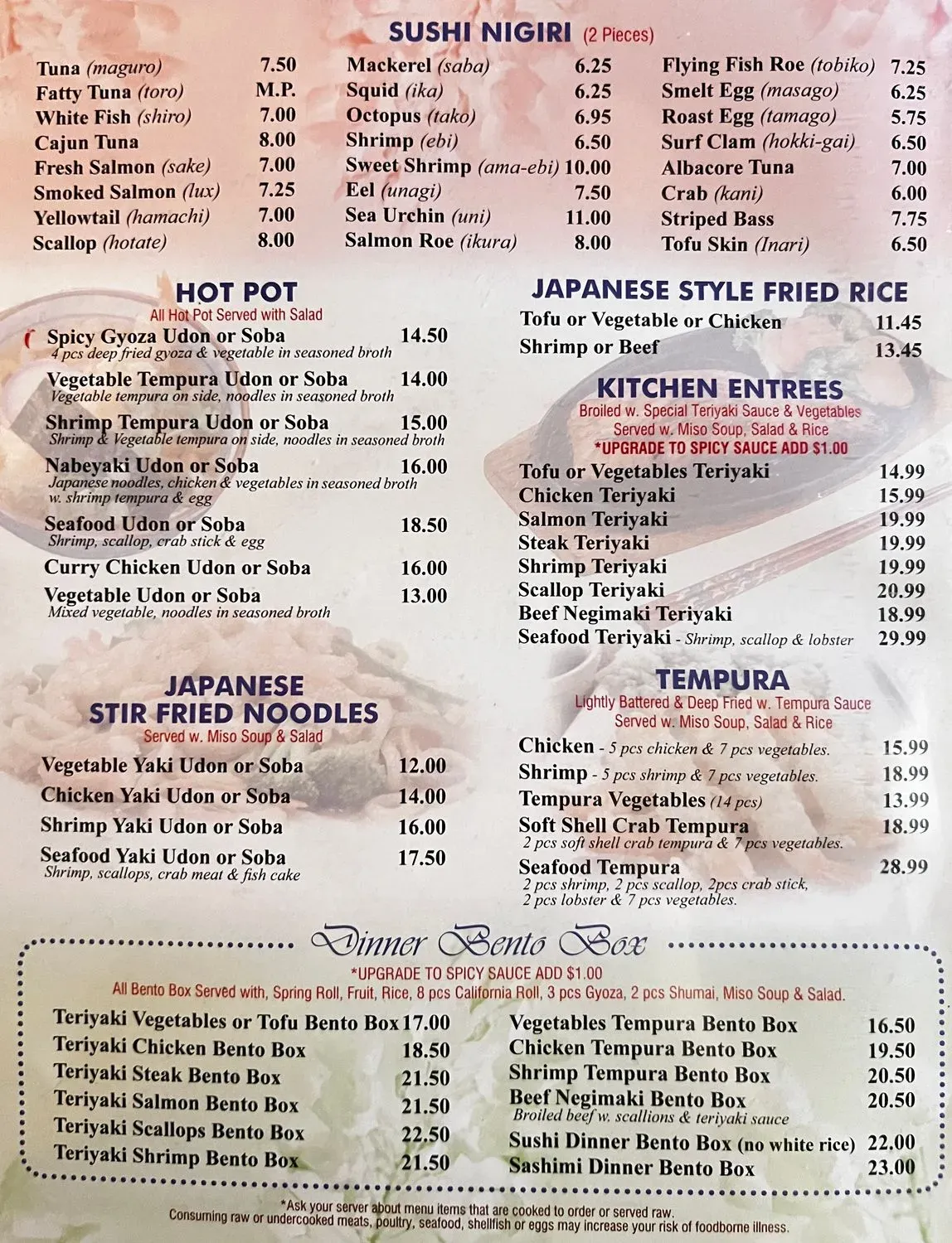 Menu 4