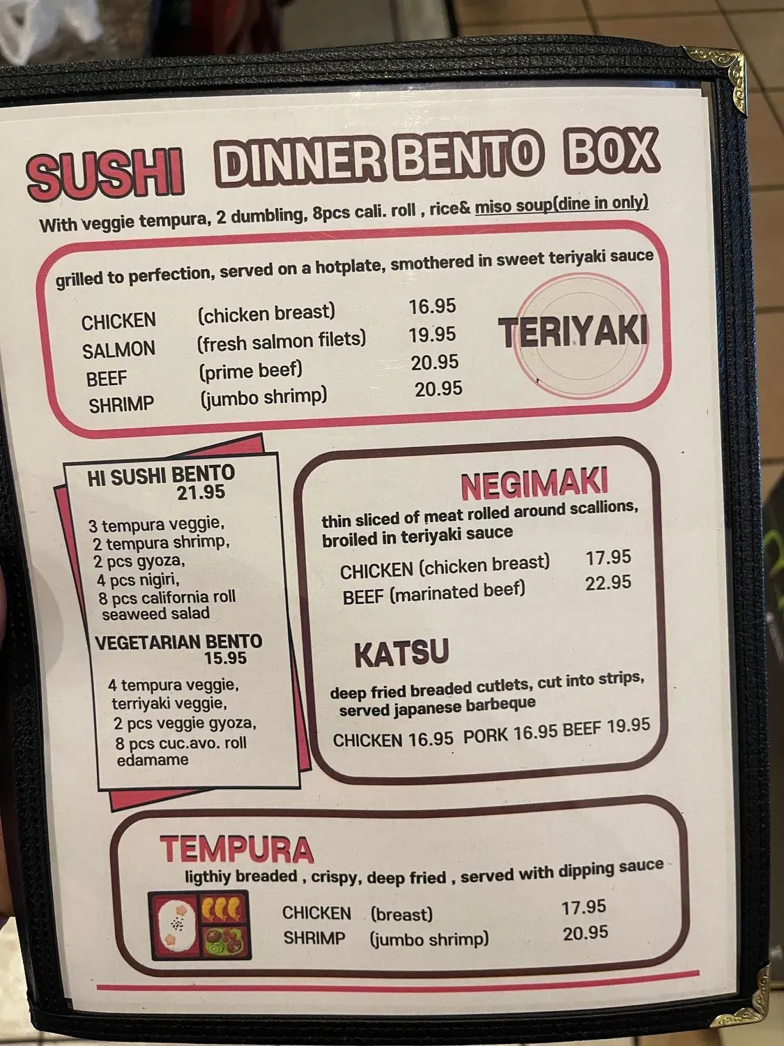 Menu 3