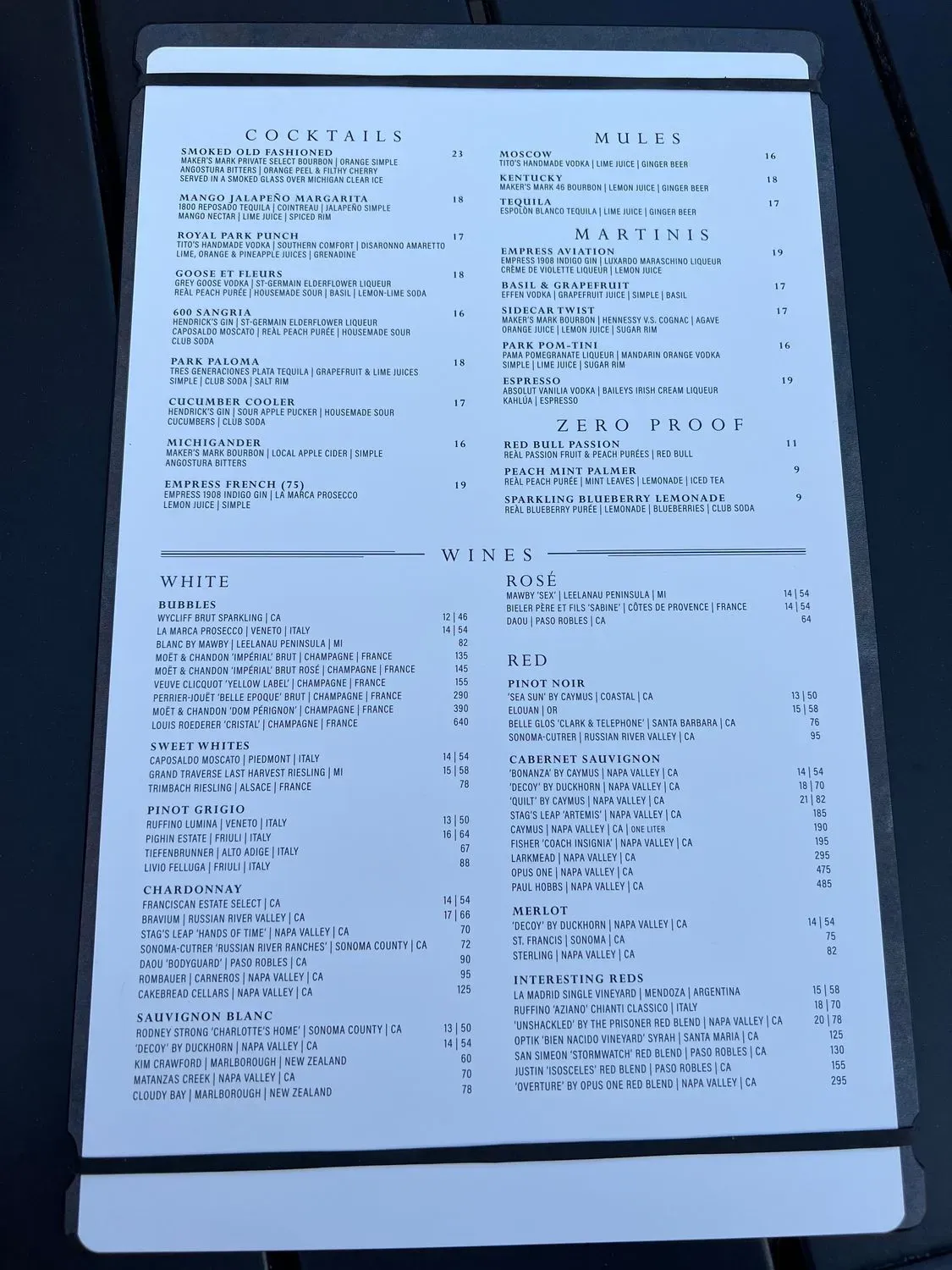 Menu 3