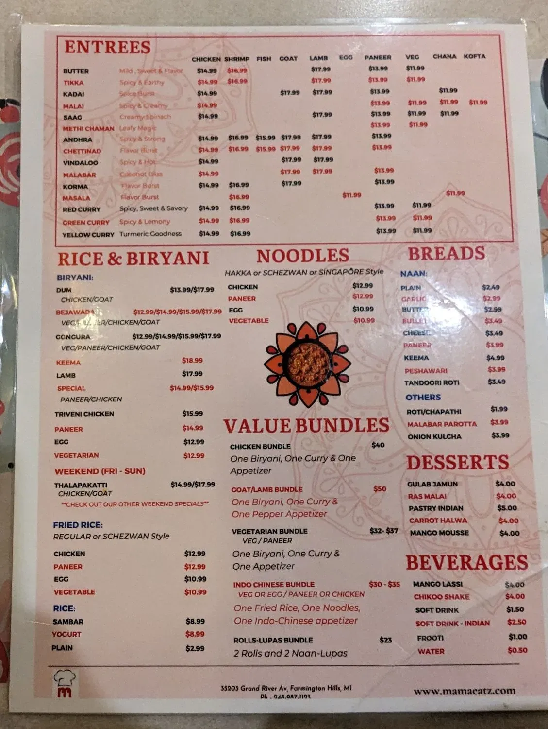 Menu 4