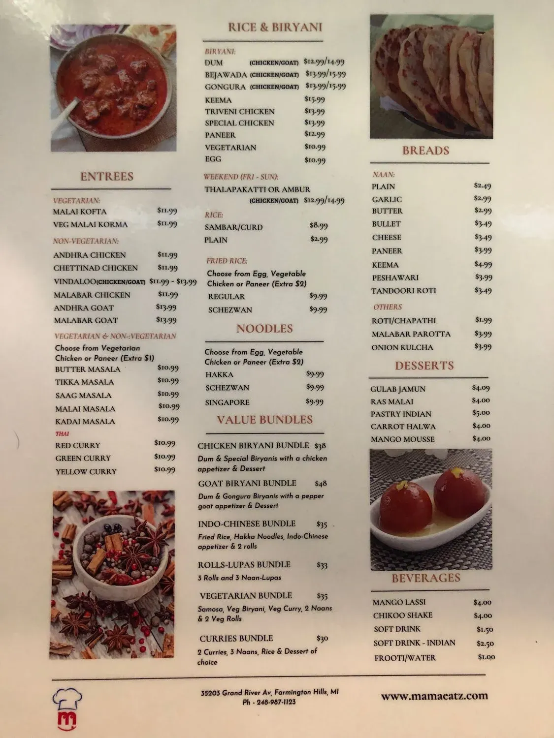 Menu 6