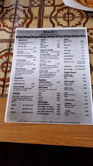 Menu 4