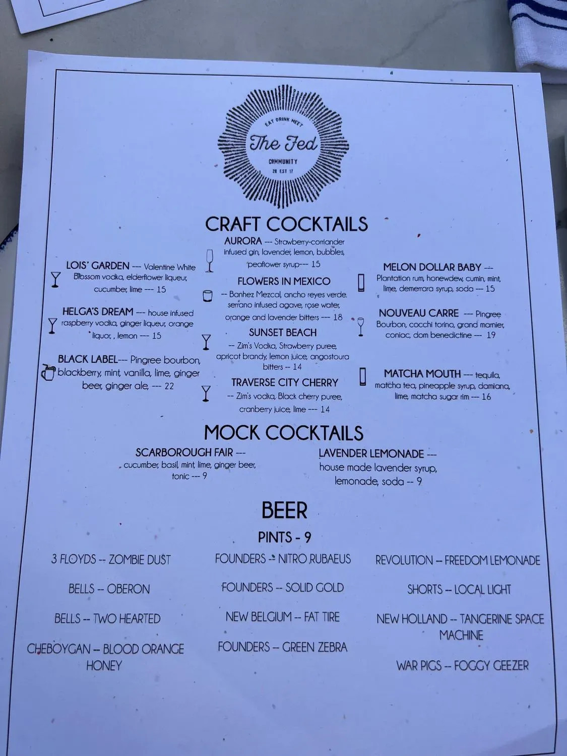 Menu 4