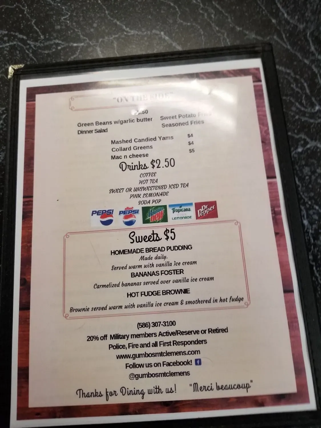 Menu 4