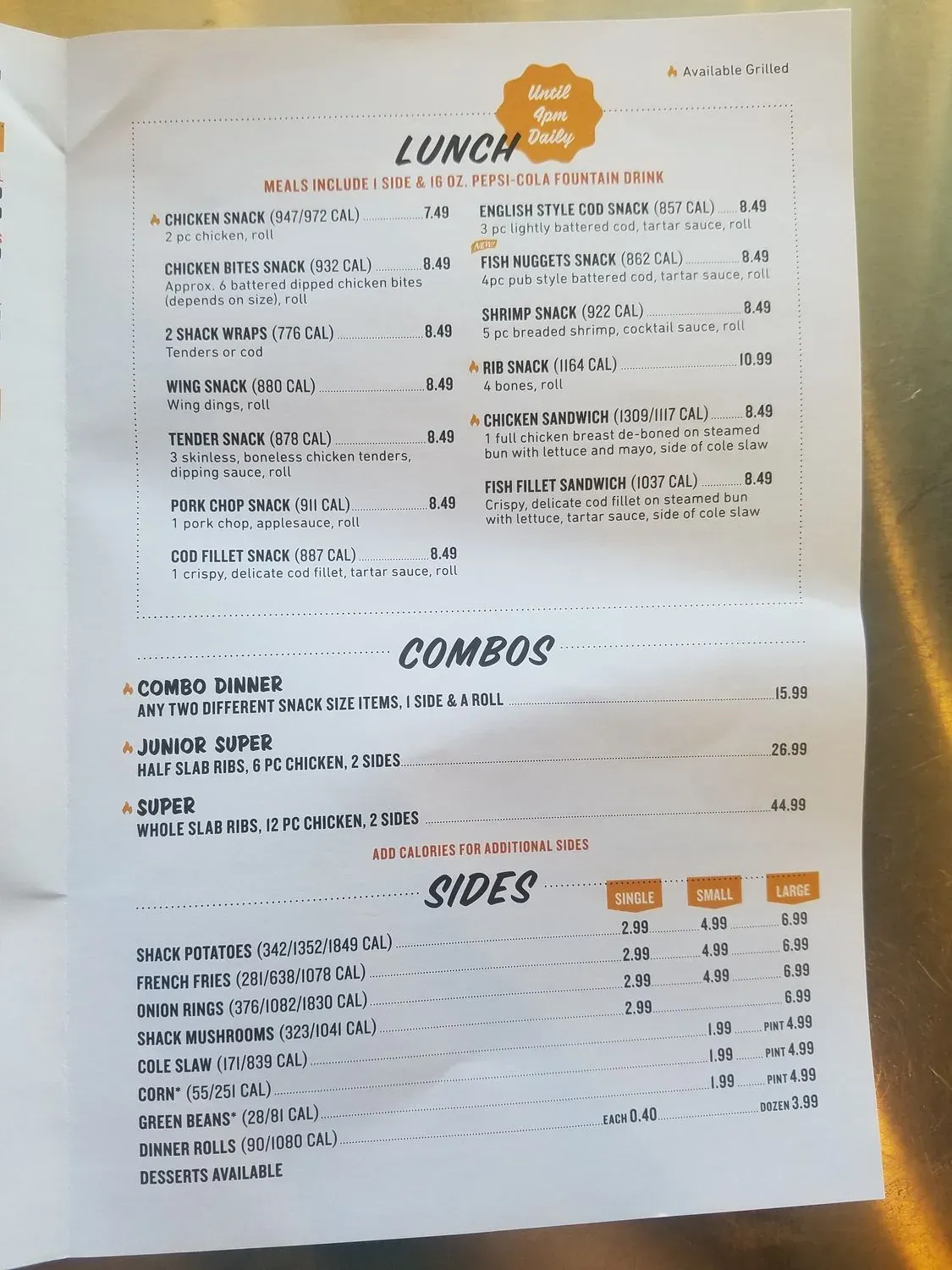 Menu 3