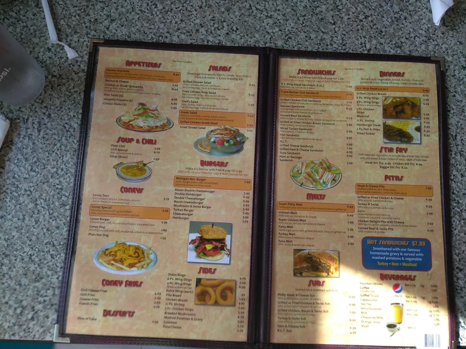 Menu 3