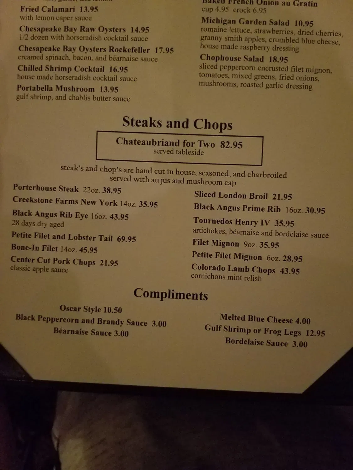 Menu 6