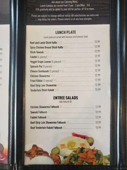 Menu 6