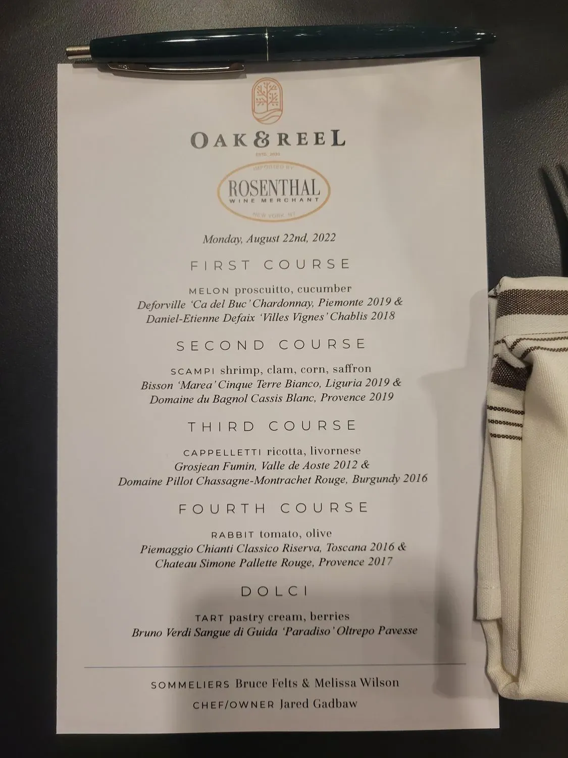 Menu 6