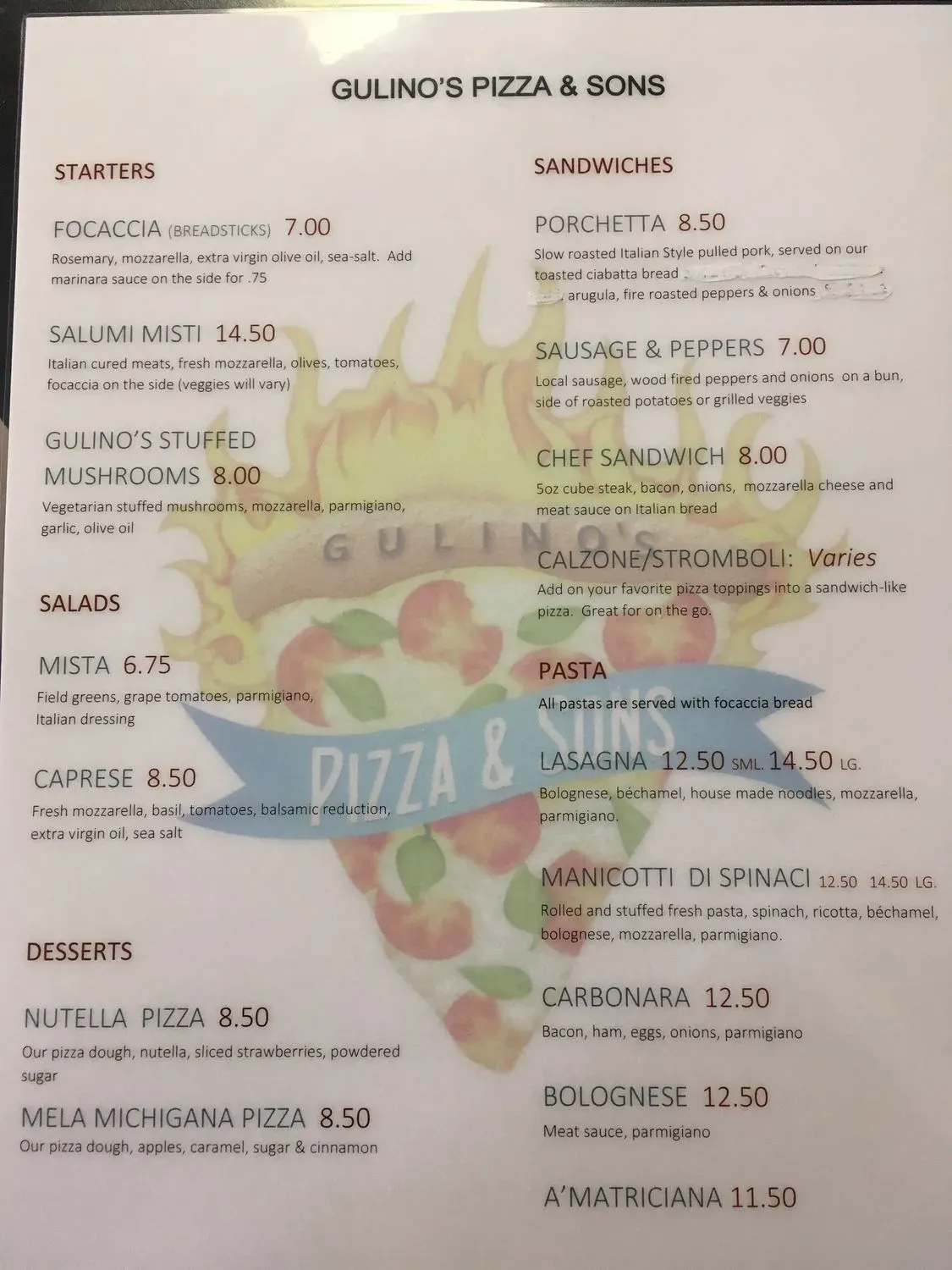 Menu 3