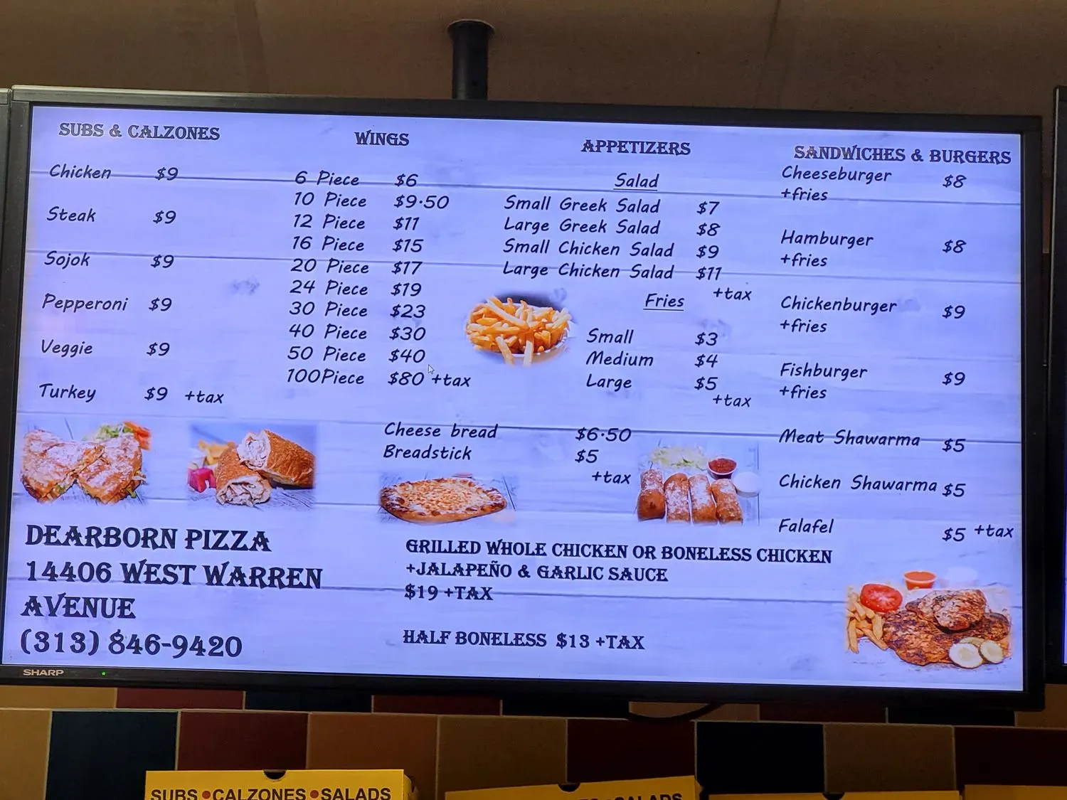 Menu 6