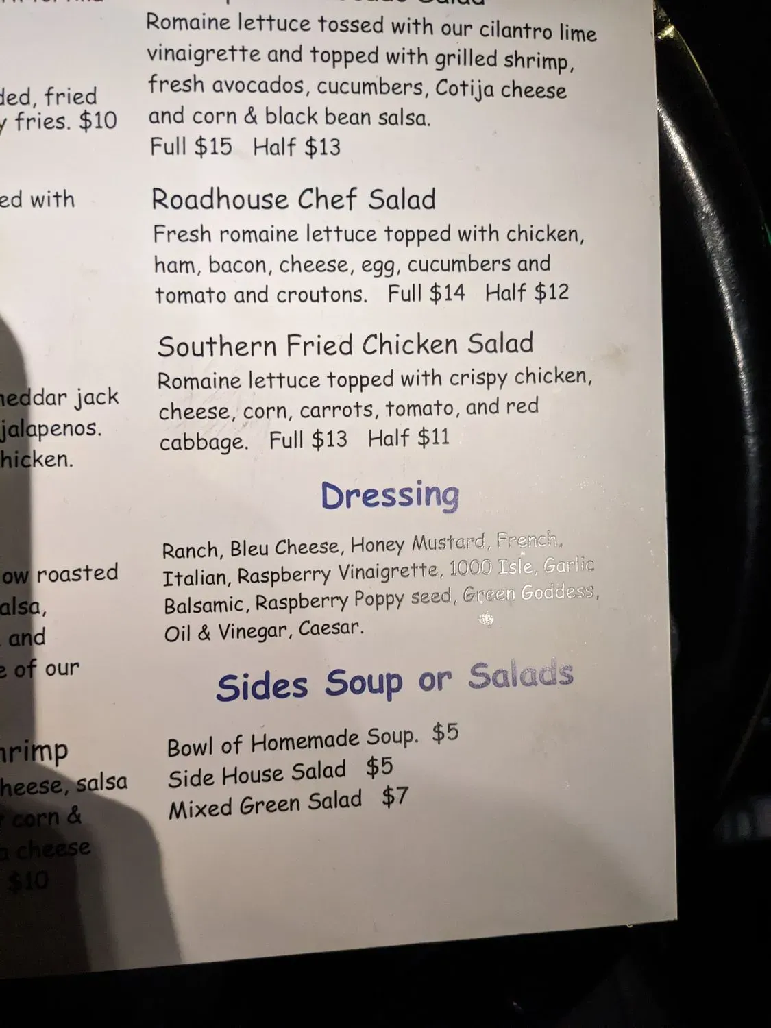 Menu 3