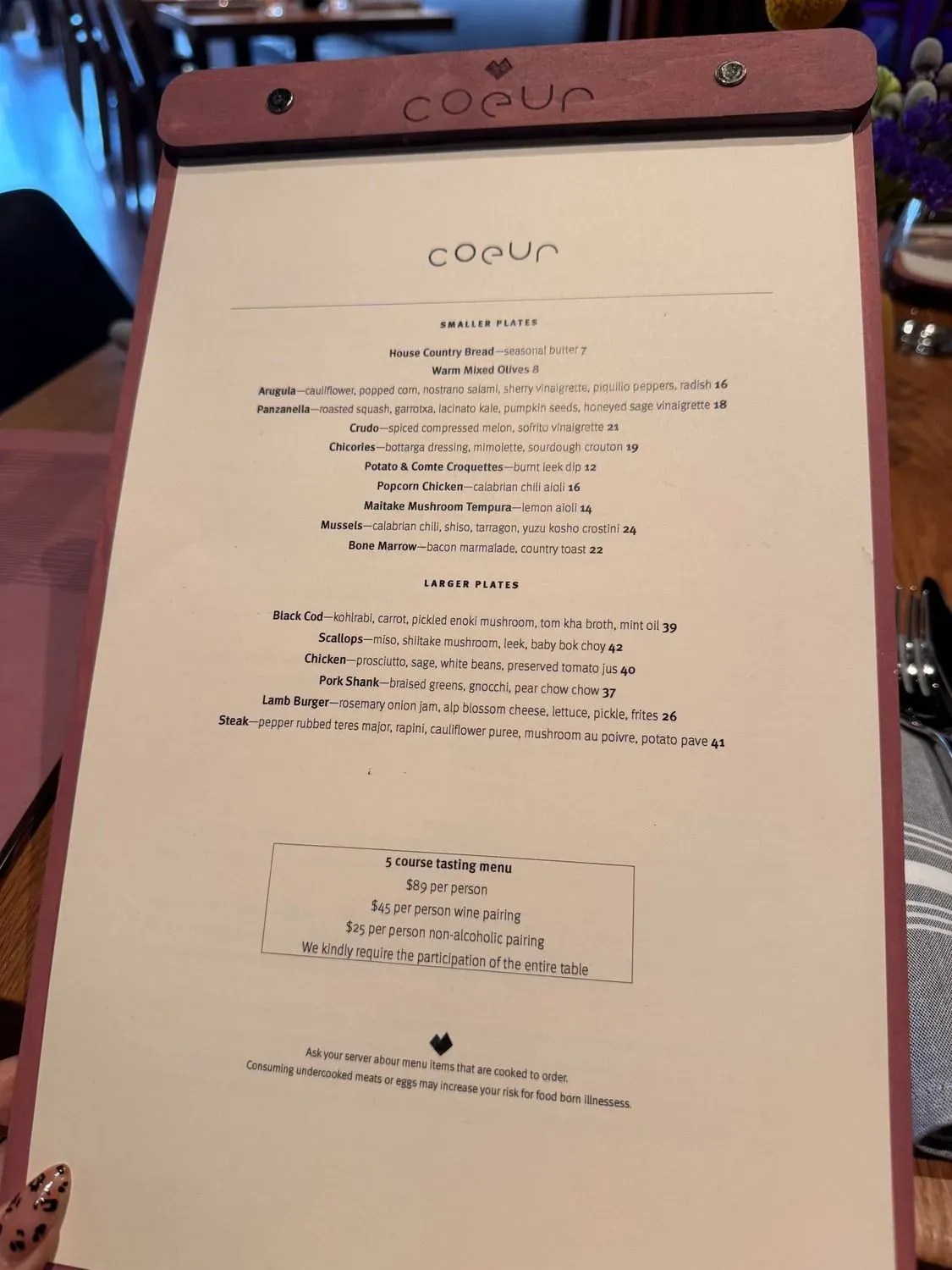 Menu 4