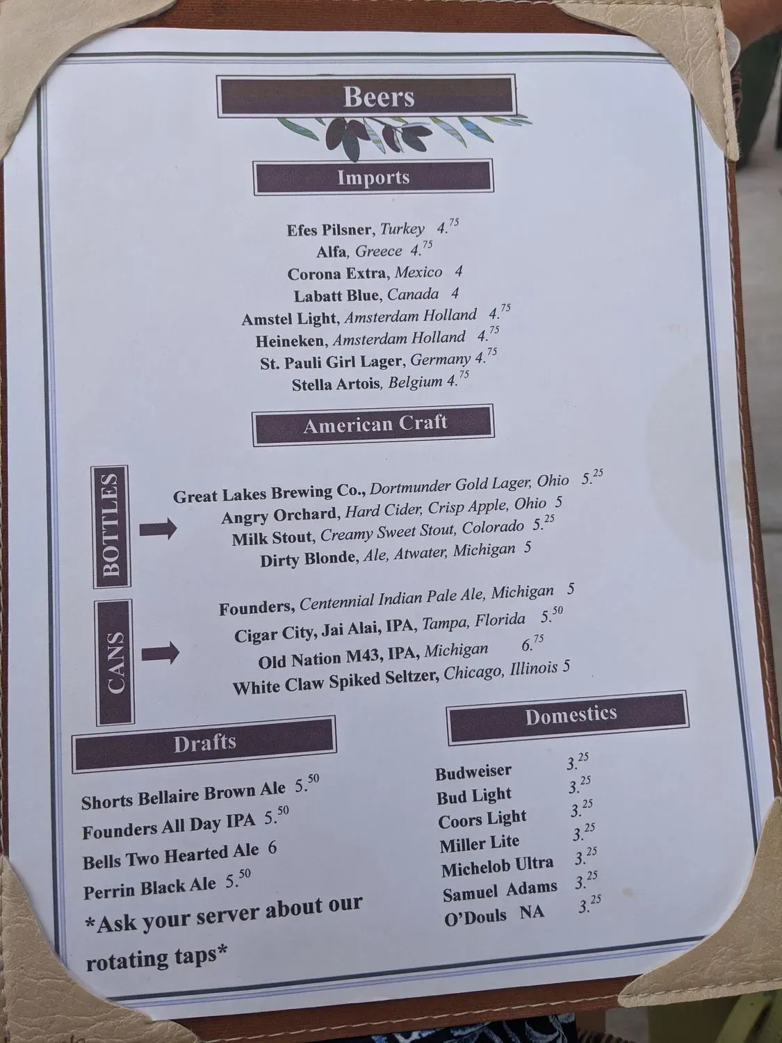 Menu 3