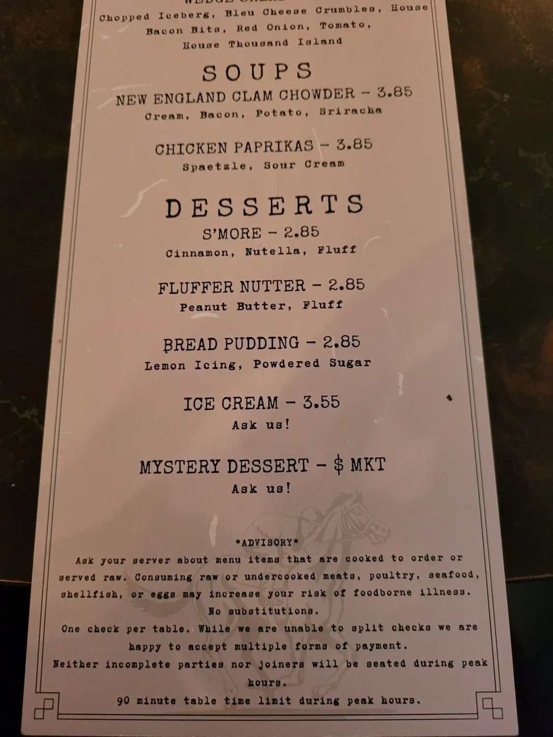 Menu 6